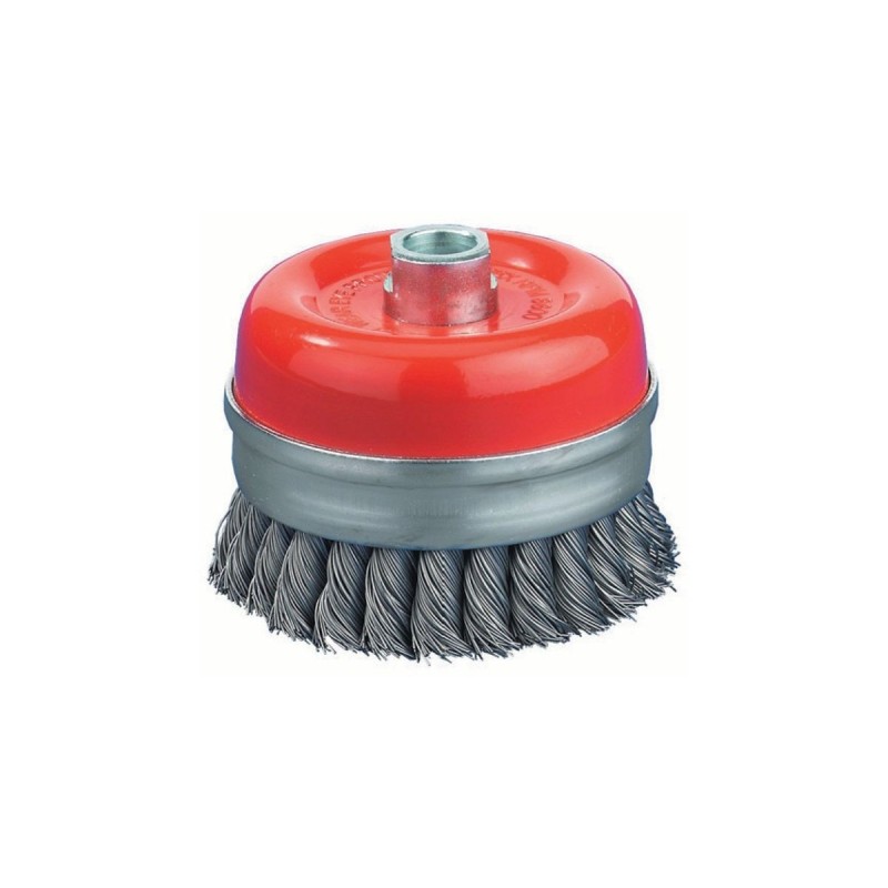 ABRABORO Butt brush Ø65mm with M14 thread, braided (AB99040010)