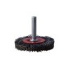 ABRABORO Disc brush 50x12 mm ABRABORO - Wavy wire, spindle