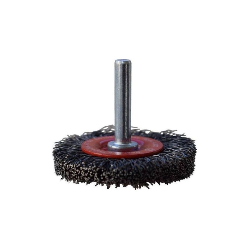 ABRABORO Disc brush 50x8 mm ABRABORO - Wavy wire, spindle