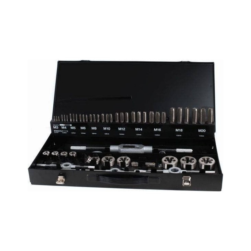 Abraboro Tap set M3-M20 ABRABORO, HSS-G [55 pcs.]