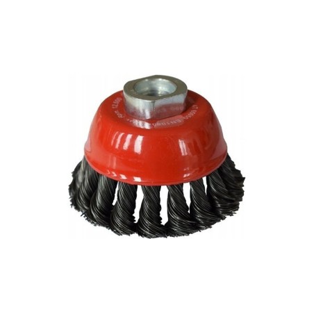 Abraboro Butt brush 65 mm/ M14 ABRABORO - braided wire 0.5 mm