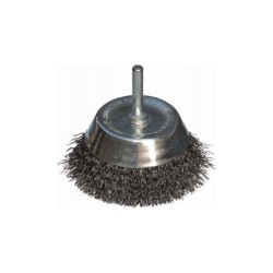 Abraboro Butt brush 75 mm ABRABORO - corrugated wire, pin